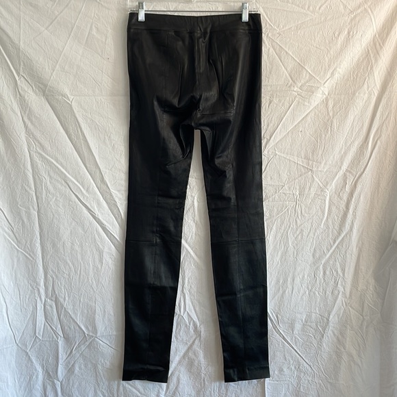 NWOT THE ROW Skinny Leather Moto Leggings - sold out everywhere! - Picture 4 of 9
